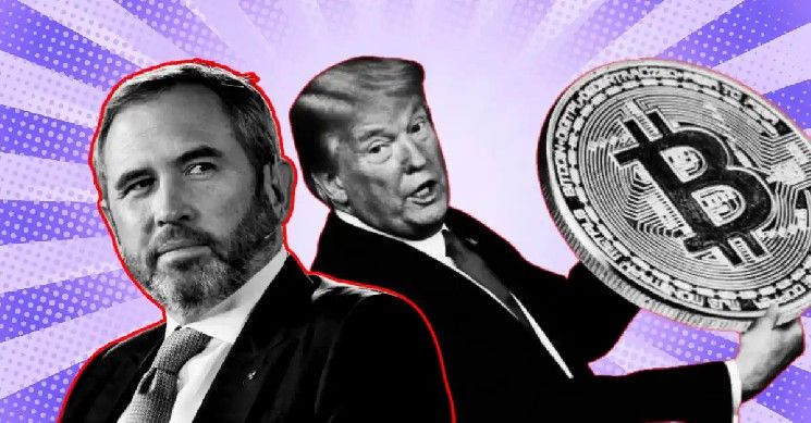 رئيس ريبل براد جارلينغهاوس يعلق بهذا الشكل بينما يوجه ترامب انتقادات للبنوك بشأن مشروع قانون التشفير