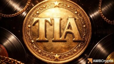 انهيار سيلستيا: ضغوط بيع قوية قبل تحرير رموز TIA بقيمة 85 ألف دولار