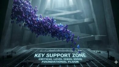 سعر الإيثيريوم يصحح مكاسبه ويتجه نحو منطقة الدعم الرئيسية