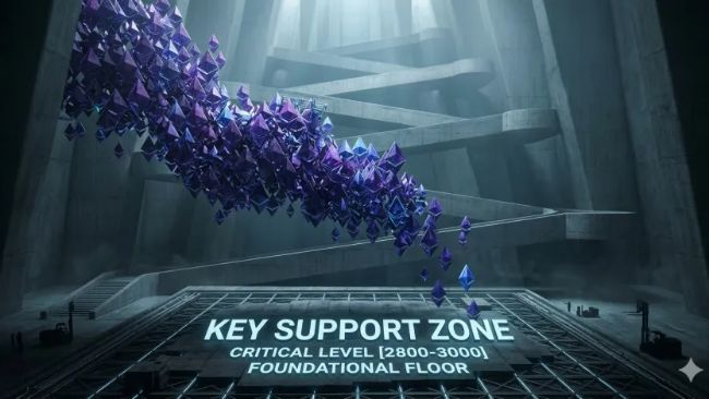 سعر الإيثيريوم يصحح مكاسبه ويتجه نحو منطقة الدعم الرئيسية