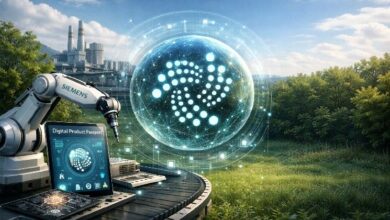 سيمنز تدمج IOTA في جوازات المنتجات الرقمية تماشياً مع قواعد الاستدامة في الاتحاد الأوروبي