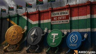 "سياسة مروعة" - مجتمع بيتكوين ينتقد بشدة مقترح جنوب أفريقيا للرقابة على العملات الرقمية