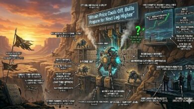 سعر البيتكوين يهدأ والمتفائلون يستعدون للقفزة القادمة نحو الأعلى