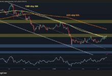 تحليل سعر البيتكوين: BTC يواجه منطقة مقاومة رئيسية بعد ارتفاع أسبوعي بنسبة 5٪