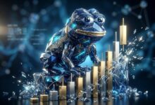 بيبي عند نقطة الاختراق مع تصاعد ضجة صناديق الاستثمار المتداولة - هل يشهد العملة ارتفاعًا وشيكًا؟