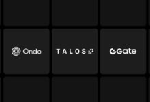 المؤسسات تصل الآن إلى الأسهم الرقمية لـ Ondo عبر Talos على منصة Gate
