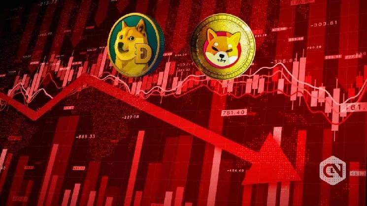 أسعار Dogecoin و Shiba Inu تهبط أكثر من 2% مع تراجع السوق