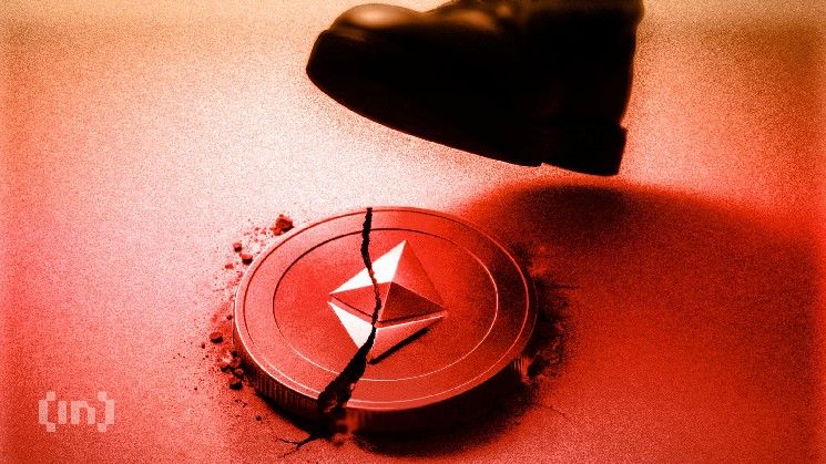 رهان بقيمة 2.6 مليار دولار لحوت الإيثيريوم يواجه نفس الفخ الذي تسبب في انهيار بنسبة 43%