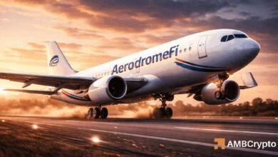 هل يطير بأيرودروم إلى 0.60 دولار؟ إطلاق جديد يدفع سعر AERO للارتفاع