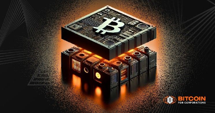 نموذج خزانة البيتكوين مع أرضية تقييم مضمَّنة