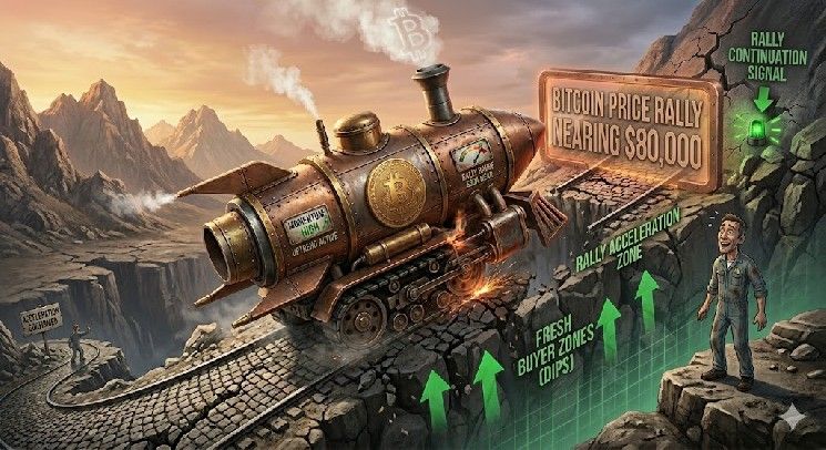 صعود سعر البيتكوين يقترب من 80 ألف دولار.. الانخفاضات قد تجذب مشترين جدد