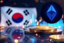 مُتداولون كوريون يشترون انخفاض الإيثيريوم مع تحول العلاوة إلى الإيجاب