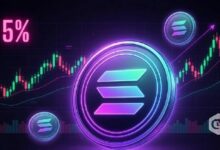 سعر سولانا يرتفع 5% وسط عمليات تصفية كبيرة للمراكز القصيرة