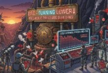 سعر البيتكوين ينخفض بعد الرفض، ضغوط هبوطية تتصاعد