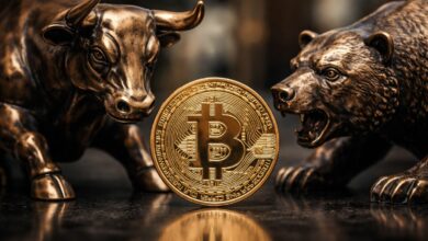 تباطأ صعود البيتكوين دون 76 ألف دولار مع تراجع الطلب المؤسسي