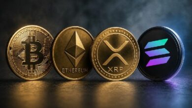 ما هي التوقعات الفنية لبيتكوين، إيثريوم، إكس آر بي، وسولانا؟ ماذا قد يحدث للسعر؟ إليكم التحليل الفني