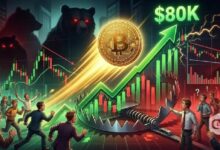 سعر بيتكوين يقترب من 80 ألف دولار مع طلب كثيف على صناديق BTC ETF يعزز الصعود
