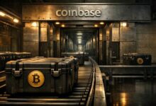 أكثر من 80% من أصول صناديق البيتكوين ETF تتمركز في كاستودي Coinbase مع 74 مليار دولار في مرمى الخطر