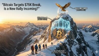 سعر البيتكوين يستهدف اختراق حاجز 75 ألف دولار.. هل انطلاق صعود جديد على الأبواب؟