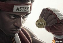 ASTER مقابل Hyperliquid: هل يُمكن لنمو USD1 بنسبة 34.3% أن يُغيّر زعامة السوق؟