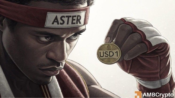 ASTER مقابل Hyperliquid: هل يُمكن لنمو USD1 بنسبة 34.3% أن يُغيّر زعامة السوق؟