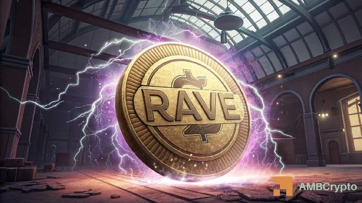 RAVE تقفز 221% – هل هي استمرار للصعود أم انعكاس عند مستوى دولار؟ وما التوقعات؟