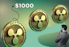محلل يتوقع وصول سعر XRP إلى 1000 دولار بحلول 2030 بناءً على منطق مقارنة القيمة السوقية مع البيتكوين