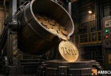 تداول تونكوين ينخفض 18% – هل يؤدي فتح 49 مليون دولار إلى موجة بيع لـ TON؟