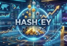 تقرير هاش كي: أصول السلع الرمزية المُدارة تبلغ 5.46 مليار دولار