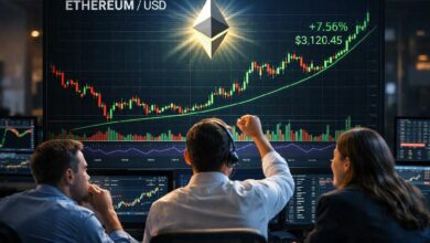 الإيثير يستهدف مقاومة 2166 دولارًا مع عودة المشترين بقوة