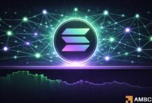 استخدام شبكة سولانا يزدهر بينما يظل السعر في نطاق محدد: متى يلحق سعر عملة SOL بالطلب؟