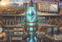 سعر الإيثيريوم يتراجع إلى 2,250 دولارًا، والمتداولون يترقبون رد الفعل