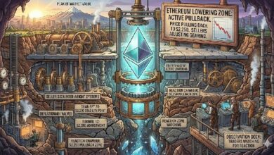 سعر الإيثيريوم يتراجع إلى 2,250 دولارًا، والمتداولون يترقبون رد الفعل