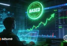 **بعد إدراجه في Bithumb، سعر BASED يحقق قفزة ويحافظ على مكاسبه رغم التقلبات**
