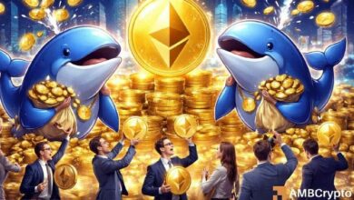 إيثيريوم تتوقف: هل يستطيع طلب الحيتان منع انخفاض ETH إلى 1930 دولارًا؟