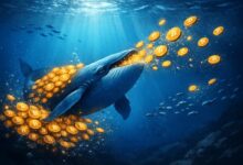 حيتان البيتكوين تزيد التراكم: الممتلكات تبلغ أعلى مستوى في شهرين