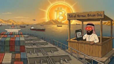 لماذا تريد إيران استخدام البيتكوين لضمان عبور آمن عبر مضيق هرمز؟