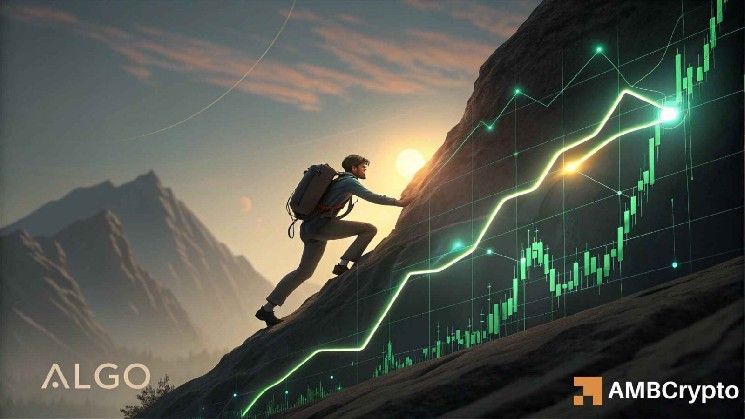 ارتفاع صاروخي لـ Algorand بنسبة 17% – هل سيحجم مستوى المقاومة صعود ALGO عند 0.11 دولار؟
