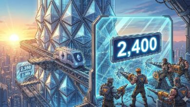 سعر إيثريوم يرتفع تدريجياً، هل يتمكن المضاربون على الصعود من كسر حاجز 2,400 دولار؟