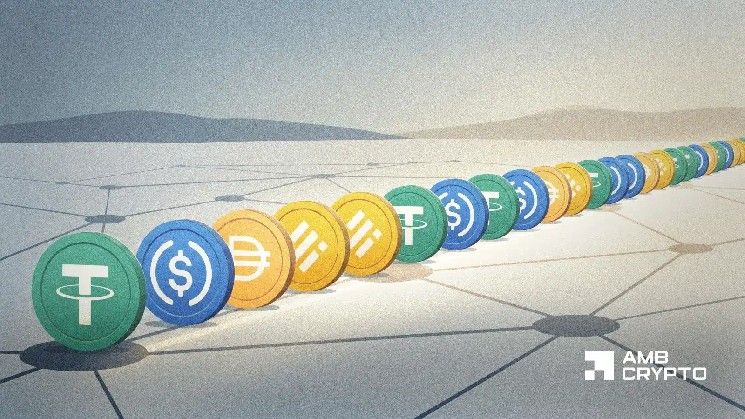 سيولة الستيبلكوين راكدة عند 319 مليار دولار مع تباطؤ نشاط إيثريوم – ما السبب؟