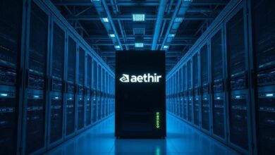 بنية تحتية لامركزية لوحدات معالجة الرسوم: Aethir Compute تنشر 260 مليون دولار من وحدات Nvidia B300 للخدمات السحابية للمؤسسات