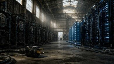 منقبو البيتكوين يتخلصون من كميات قياسية ويتحولون إلى الذكاء الاصطناعي: هل بدأ عمود الأمان للشبكة في التآكل؟