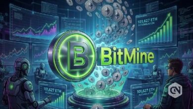 **سلسلة صعود الإيثيريوم تمتد 4 أسابيع مع استحواذ Bitmine على 101,627 ETH**