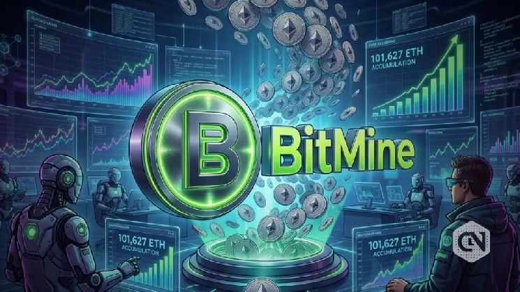 **سلسلة صعود الإيثيريوم تمتد 4 أسابيع مع استحواذ Bitmine على 101,627 ETH**