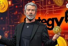 شكريلي يطالب باعتقال سايلور بسبب إعلان الأسهم المفضّلة لـ STRC