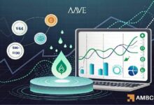 تدفقات بقيمة 10 ملايين دولار على AAVE تشير إلى اختراق محتمل – ما التوقعات لسعر العملة؟