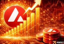 معاملات Avalanche تبلغ ذروة 2026 عند 3.5 مليون: هل يعود سعر AVAX إلى 10 دولارات؟