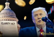 دونالد ترامب يتحدث في فعالية فلوريدا للعملات الرقمية حول قانون الوضوح