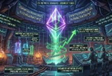 سعر الإيثريوم يُرفض فوق 2,400 دولار، وزخم الصعود يبدأ في التلاشي