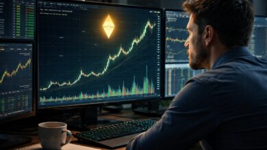 لماذا تشهد عملة الإيثيريوم ارتفاعًا حادًا؟ قفزة 6% مع تكدس الحيتان الكبيرة